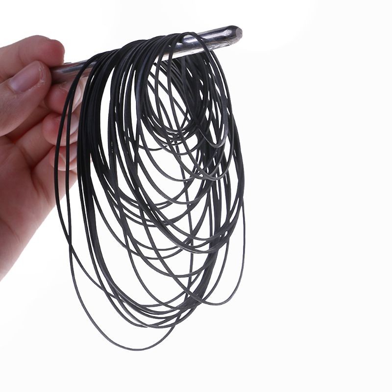 Rubber Belt Replacement for LP Vinyl Record Player Phono Belt-Driven Turntable