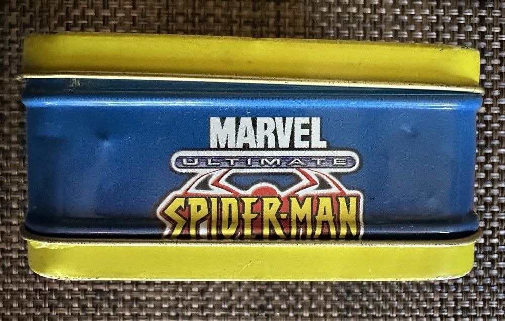 Ultimate Spider-Man Mini Lunch Box Tin 2001 Marvel Comics Spider-Man