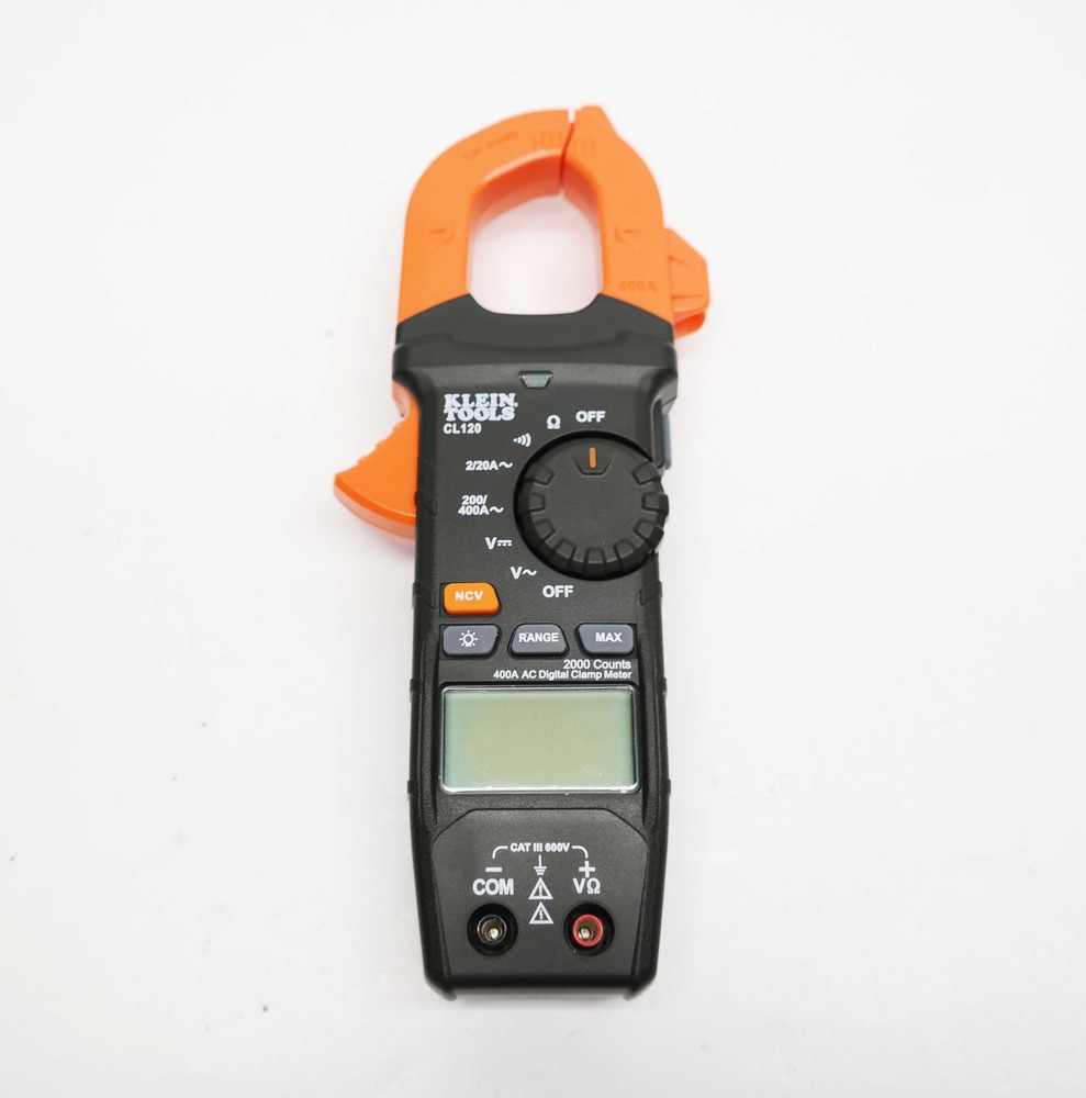 Klein Tools CL120 AC/DC True RMS Auto-Ranging Digital Clamp Meter