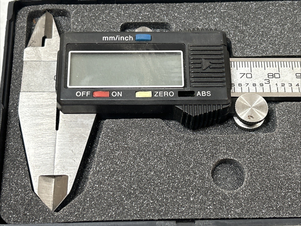 MATCO TOOLS DC601A Digital Caliper 0-6" / 0-150mm | Hard Case