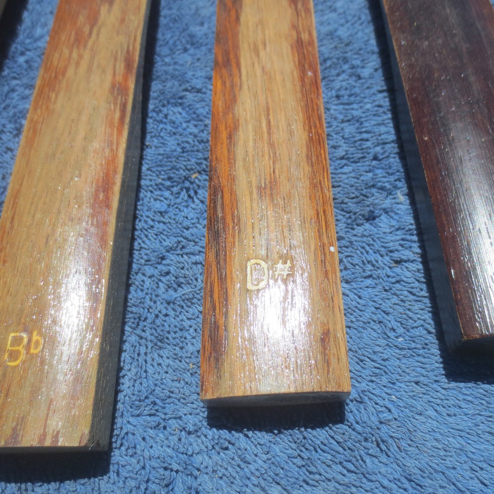 Marimba Xylophone Keys / Accidental notes Rosewood