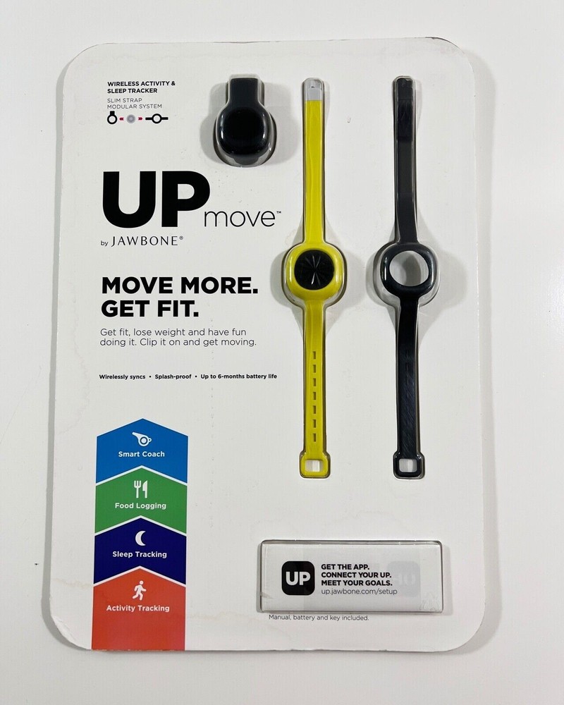 NEW UP Move by Jawbone Wireless Activity & Sleep Tracker with Slim Strap