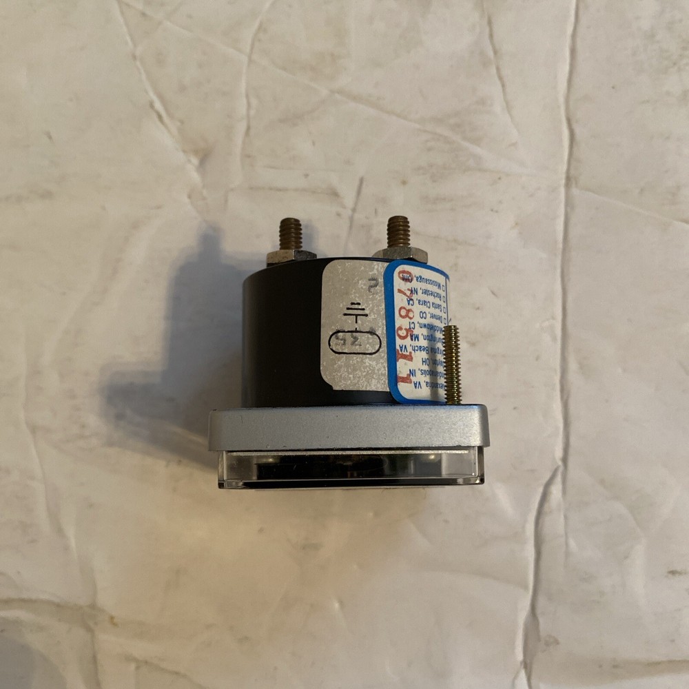 GE DC MilliAmperes Panel Meter (R2#40)