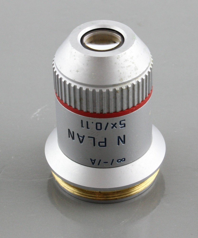 Leica N Plan 5X / 0.12 506029 M25 Microscope Objective