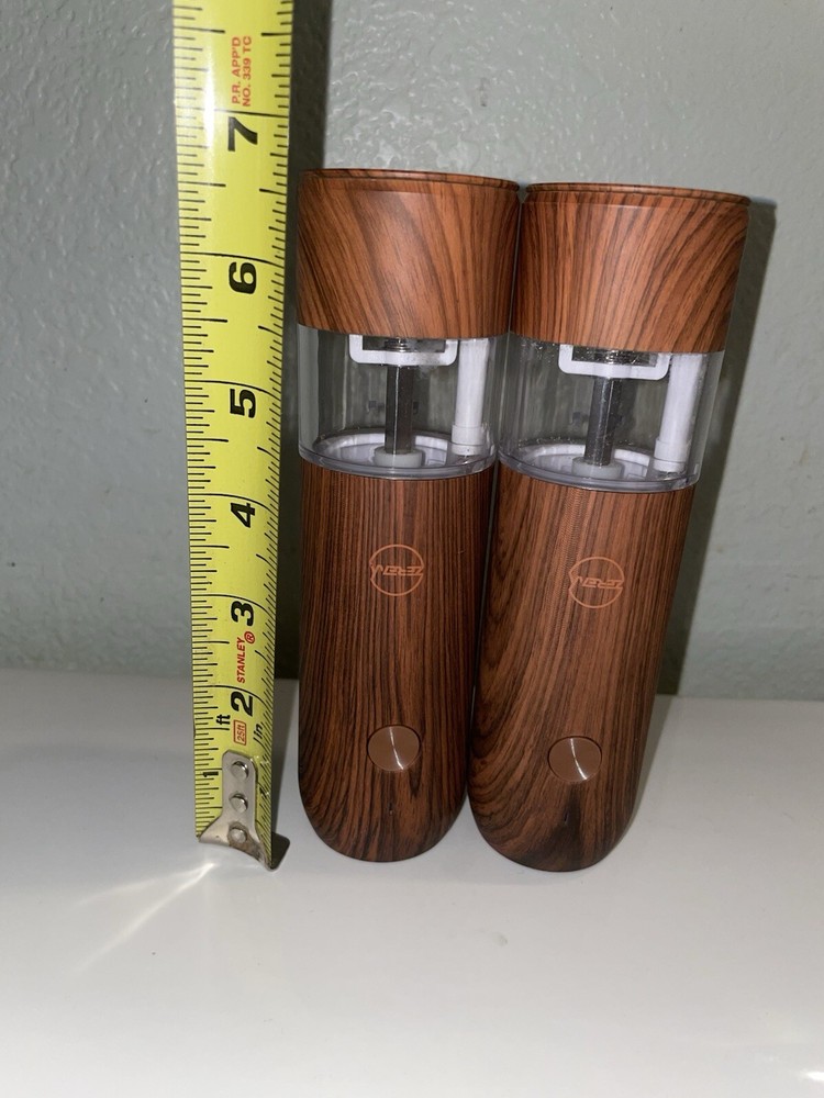 Electric Spice Grinder Plastic Rechargeable Salt and Pepper Grinder