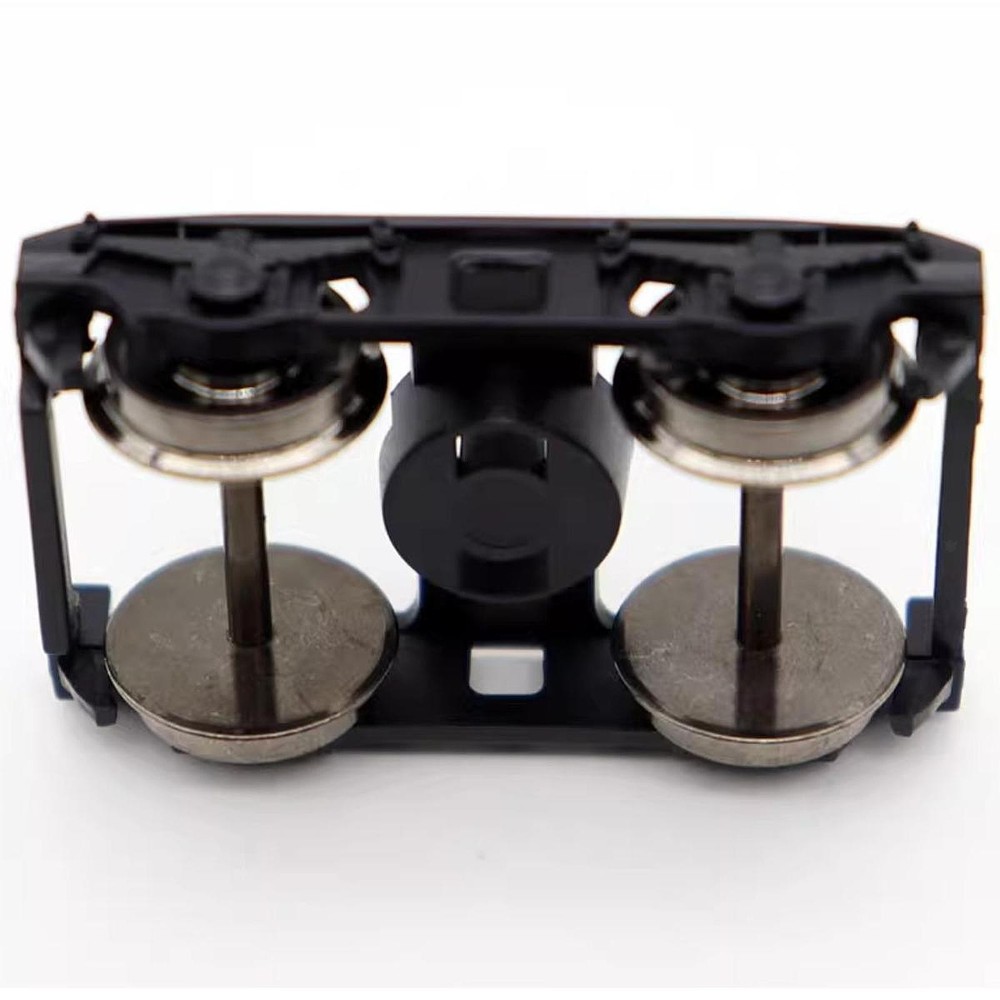 1:87 Scale Train Bogies with Wheel Components for DIY Railway Setup