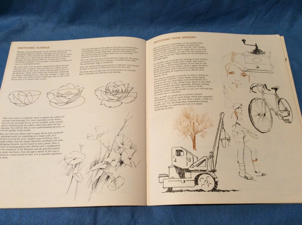 Art Instruction Skylight Studio Keys to Sketching Book