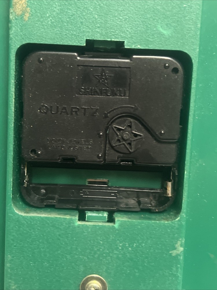 VTG Billiards Clock Works Needs Battery