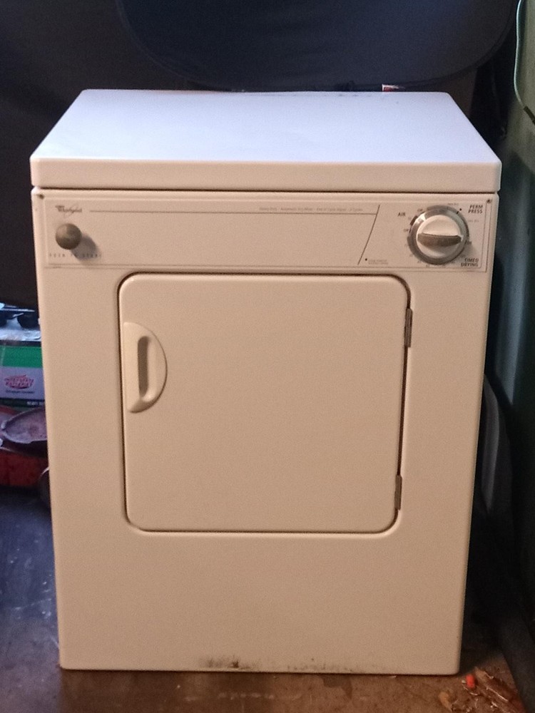 whirlpool compact dryer for apt/yacht/RV, 110V, stackable, easy plug in