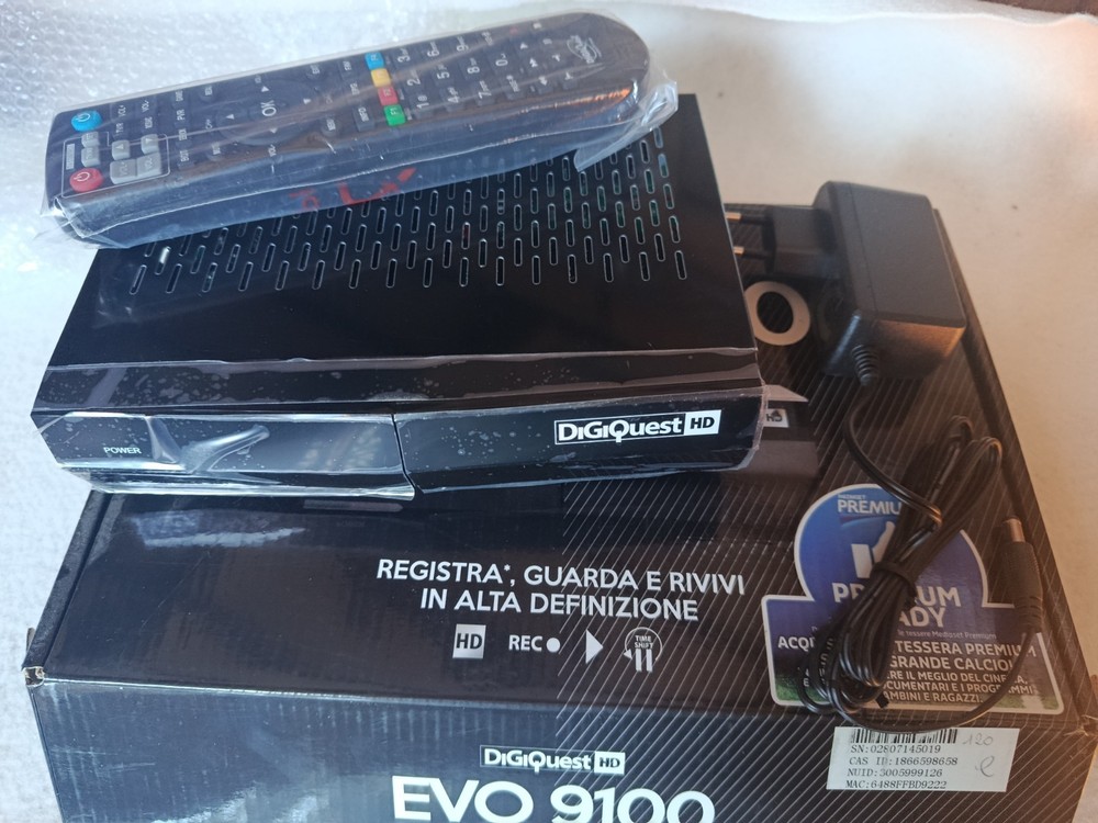 DiGiQuest EVO 9100 HD PVR HDMI USB DIGITAL TERRESTRIAL DECODER - NEW