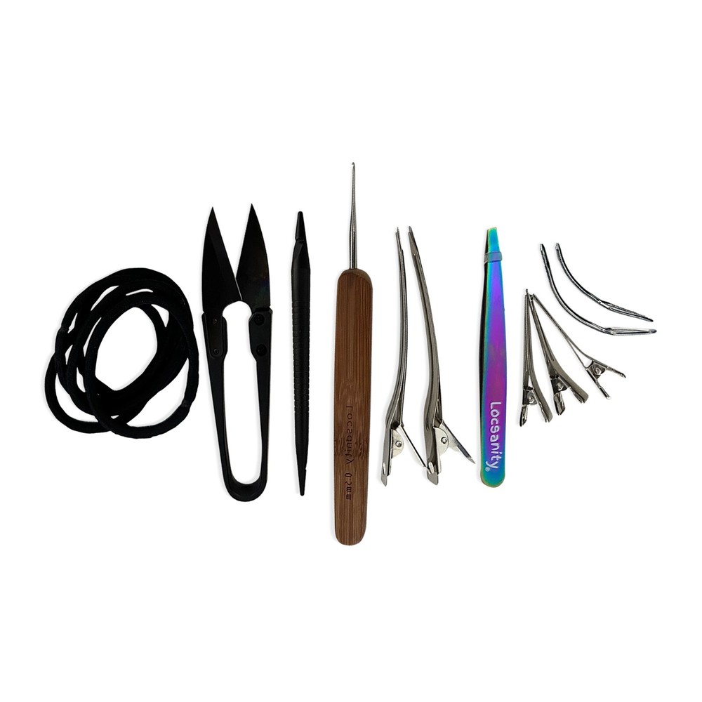 Locsanity Hair Locking Curved Interlocking Tool Maintenance Set