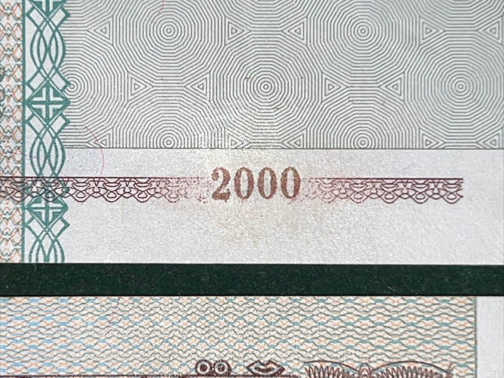 BELARUS 100,000 Rublei 1996 . ! WRONG ISSUE year “2000”