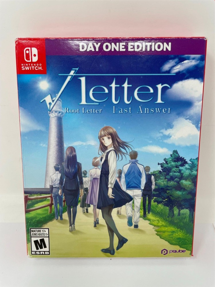 Root Letter: Last Answer - Nintendo Switch Replacement Case [NO GAME CARTRIDGE]