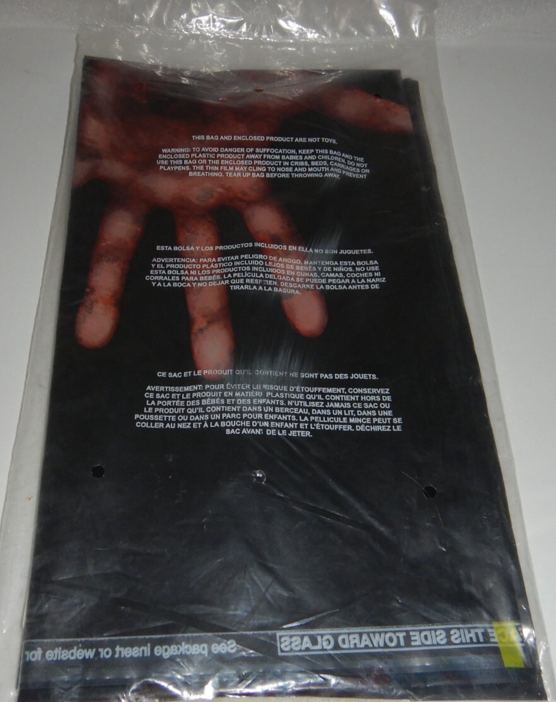 WOWindows Two 3'x5' Zombie Asylum Window Posters-Easy, Bright, Reusable