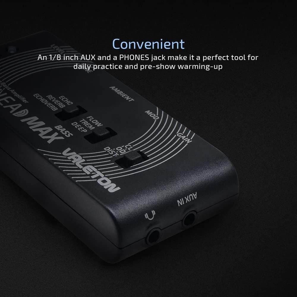 Rushead Max Bass Headphone Amp, USB Chargable