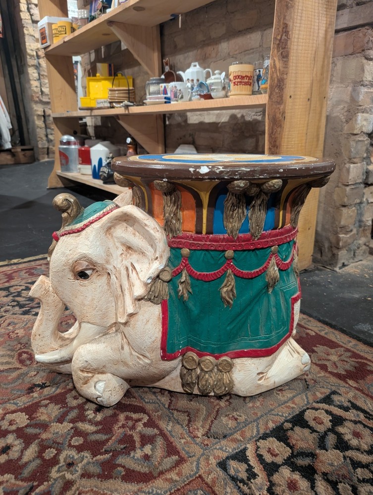 Vintage Elephant side table