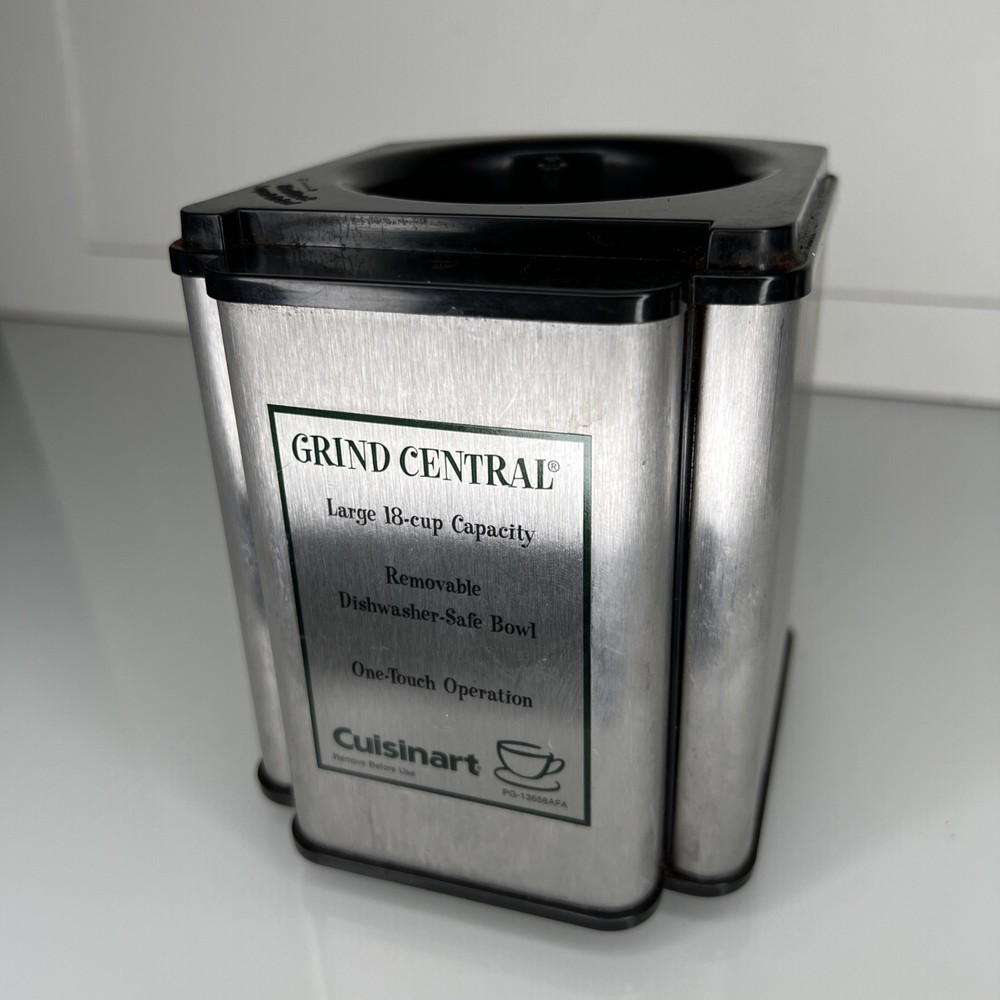 Cuisinart DCG-12BC Grind Central Coffee Grinder Motor Base TESTED