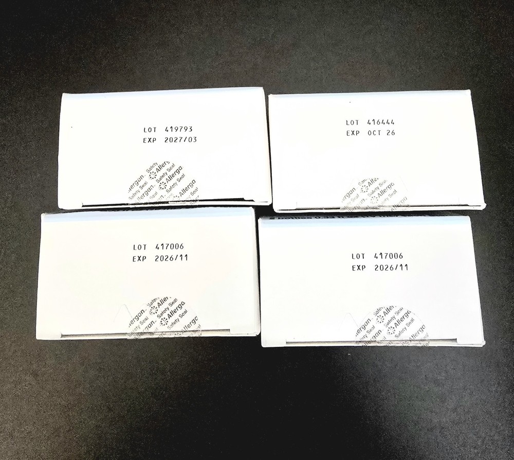 FOUR (4) Bottles TWIN PACK Refresh Optive Advanced Triple Action Eye Drop