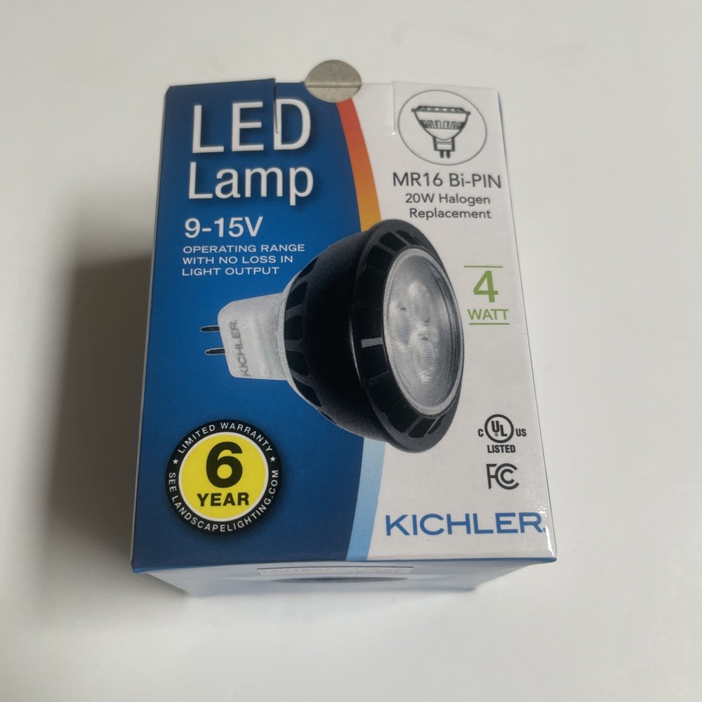 KICHLER Professional Series 20-Watt Equivalent MR16 60-Degree 12-Volt LED 1 Pack