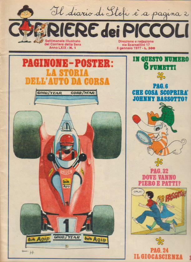 Corriere dei Piccoli, number 1, Micheluzzi, 1977.