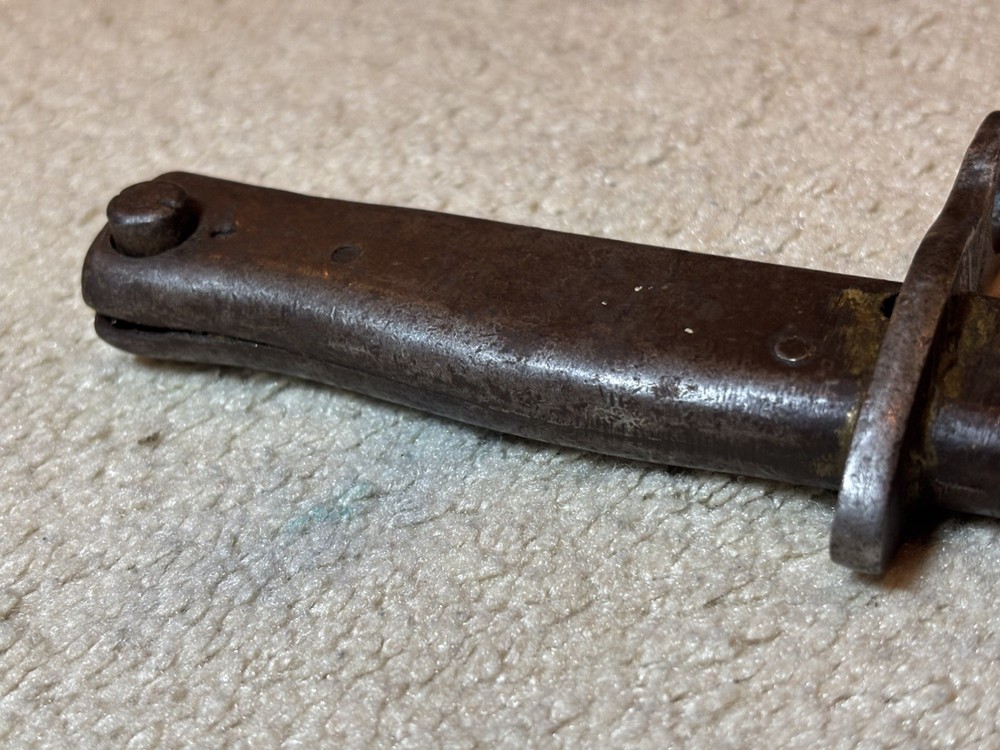 Turkish Mauser Rifle Bayonet WWII WW2