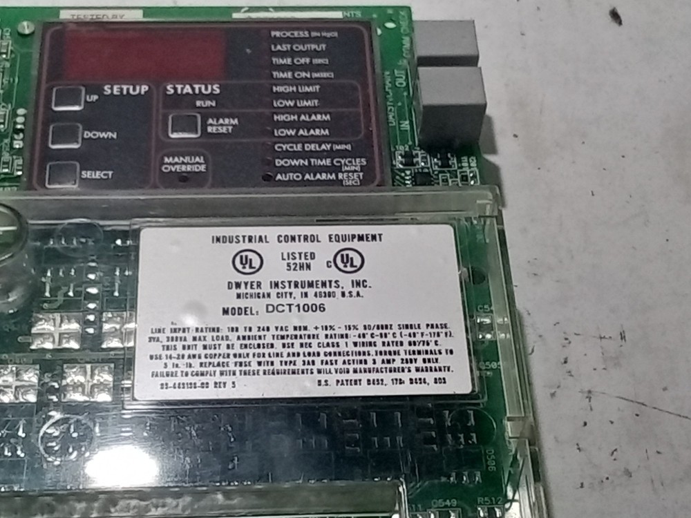 DWYER INSTRUMENTS DCT1006 (J10C)