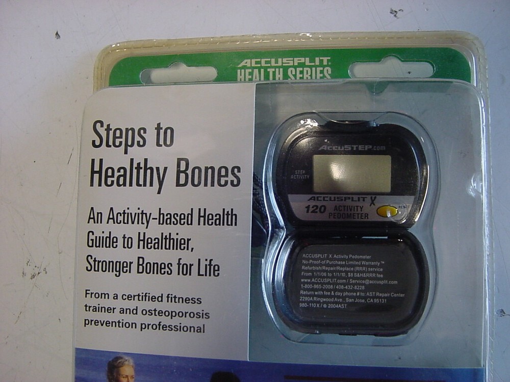 NEW - ACCUSPLIT ACCUSTEP WALKING PEDOMETER