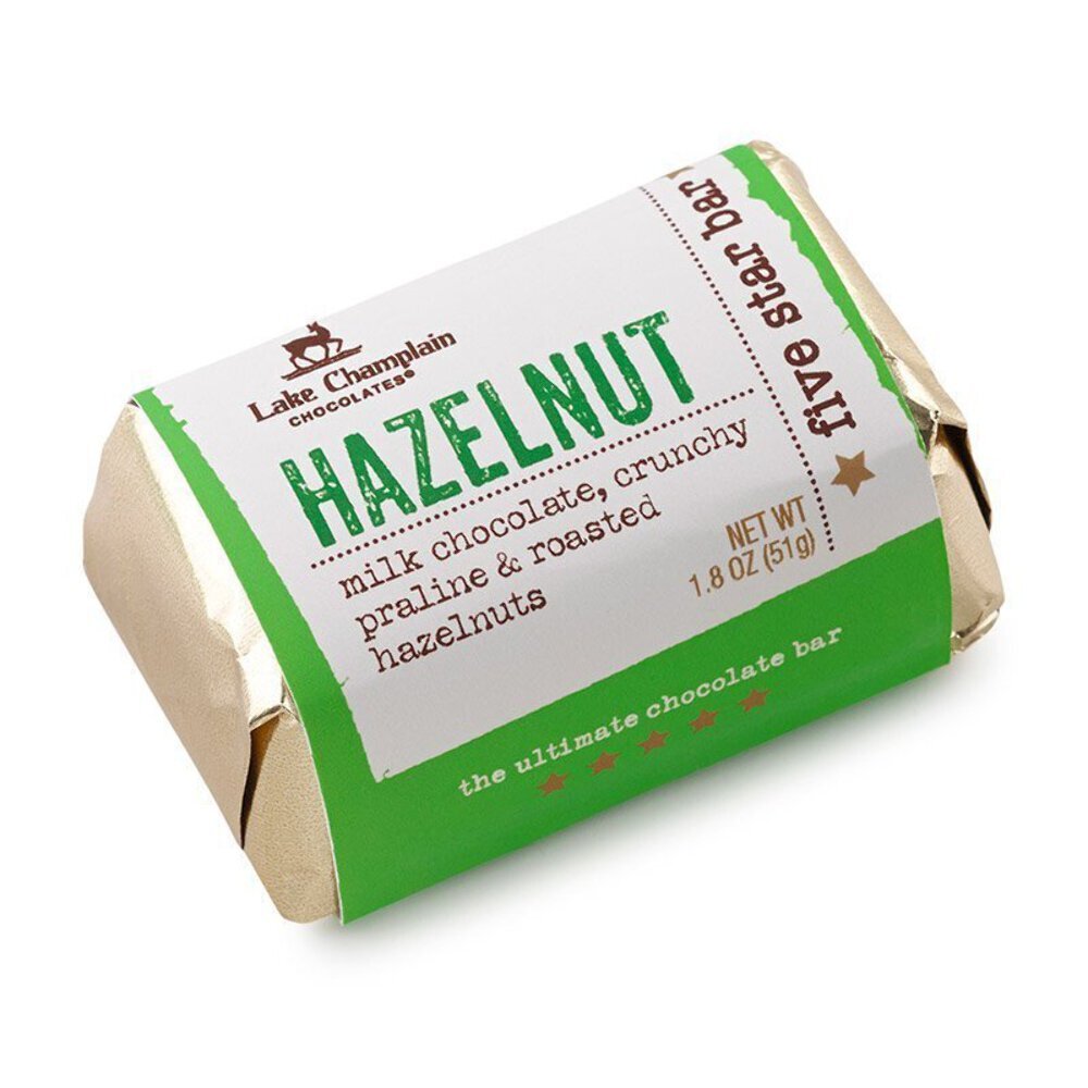 Lake Champlain Chocolates® Hazelnut Five Star Bar