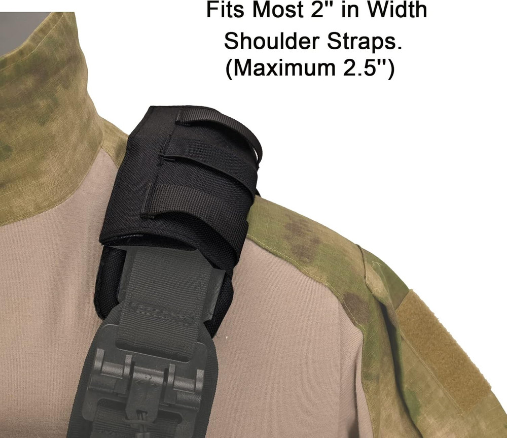 2 Pack Shoulder Strap Pad,Vest Shoulder Strap Pads Backpack Strap Pads Fit 2'' S