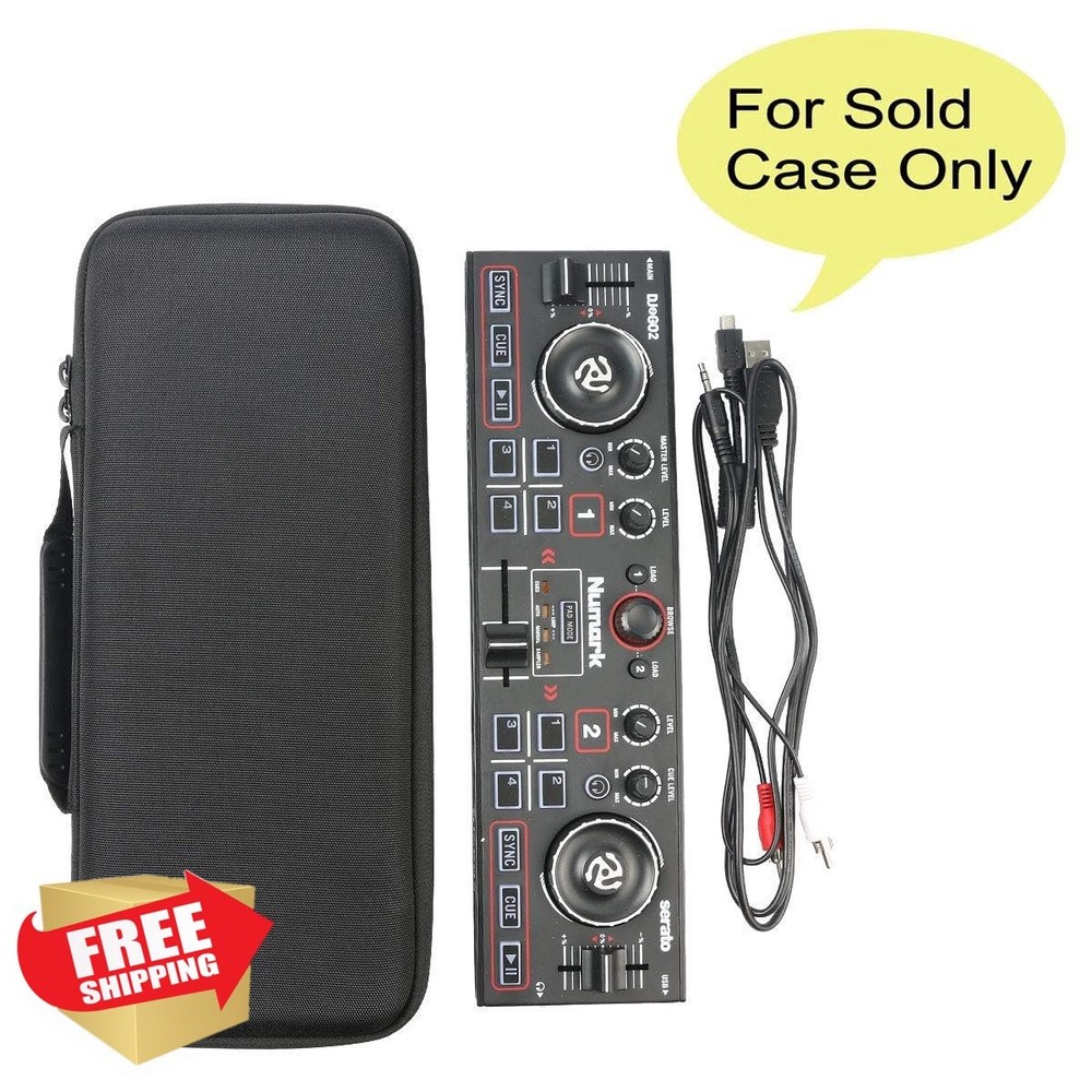 co2CREA Hard Case for Numark DJ2GO2 Touch DJ Controller