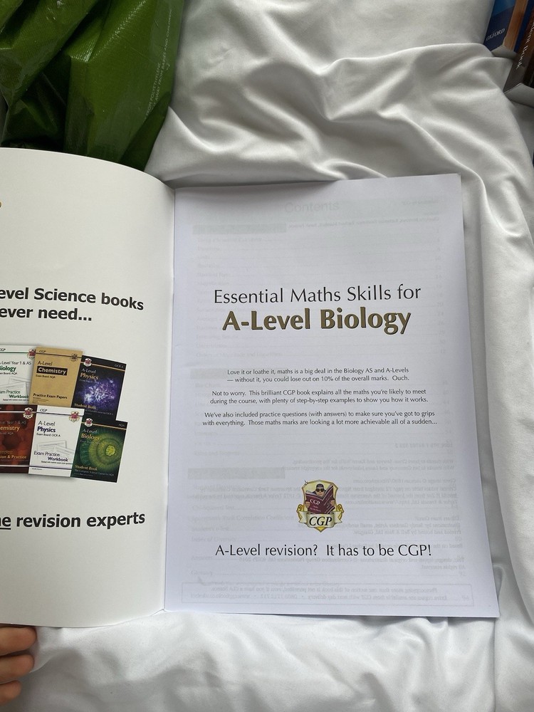 Aqa A Level Biology Maths Skills Book