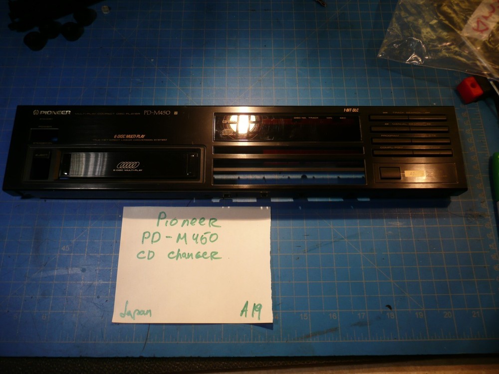 Pioneer PD-M450 CD Changer Replacement Parts Front Face Panel