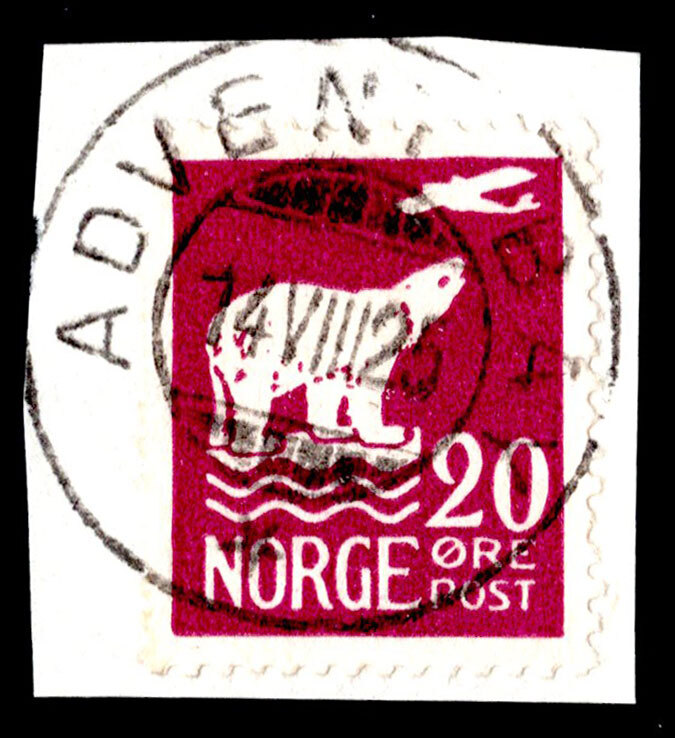 Norway Scott 109 Used on piece.