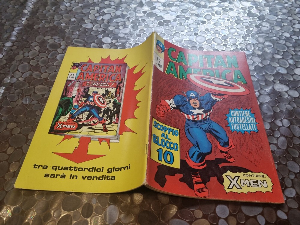 CAPTAIN AMERICA No. 2 Original Horn No Return