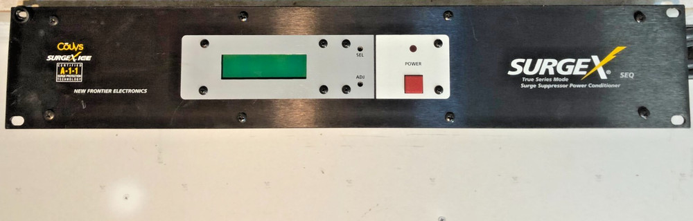 SURGEX ICE TRUE SERIESMODE STUDIO SURGE SUPRESSOR POWER CONDITIONER