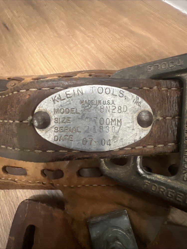 Single D Ring Climbing Belt