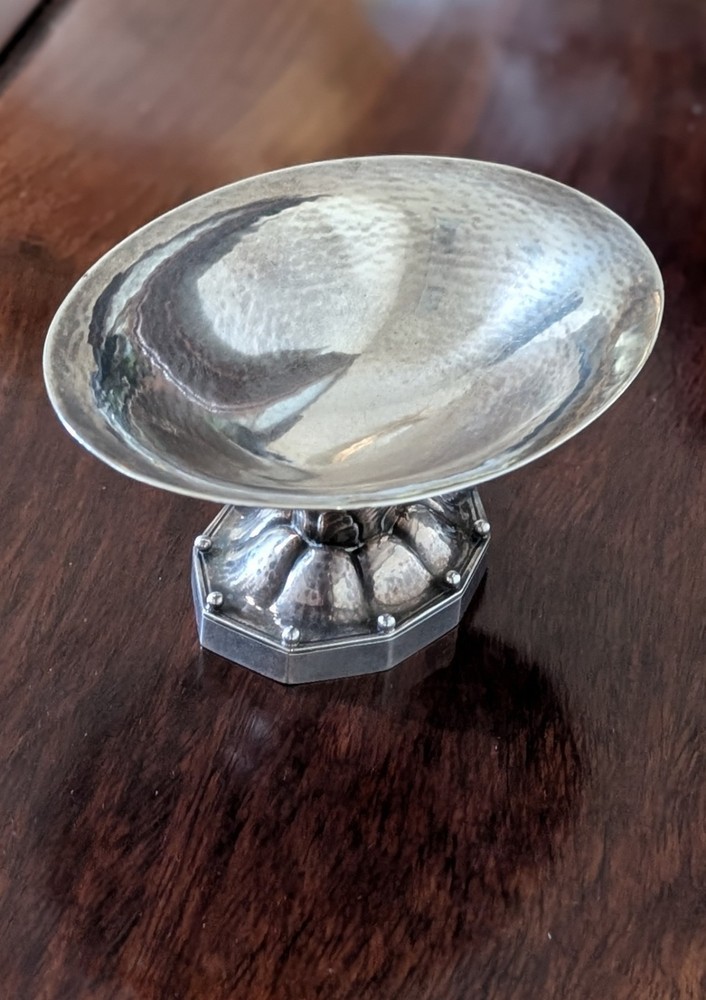 Vintage Georg Jensen Sterling Silver Compote.