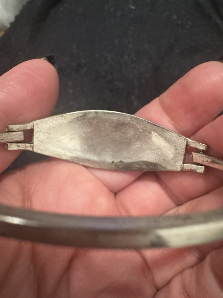Alpaca Mexico Silver Bracelet