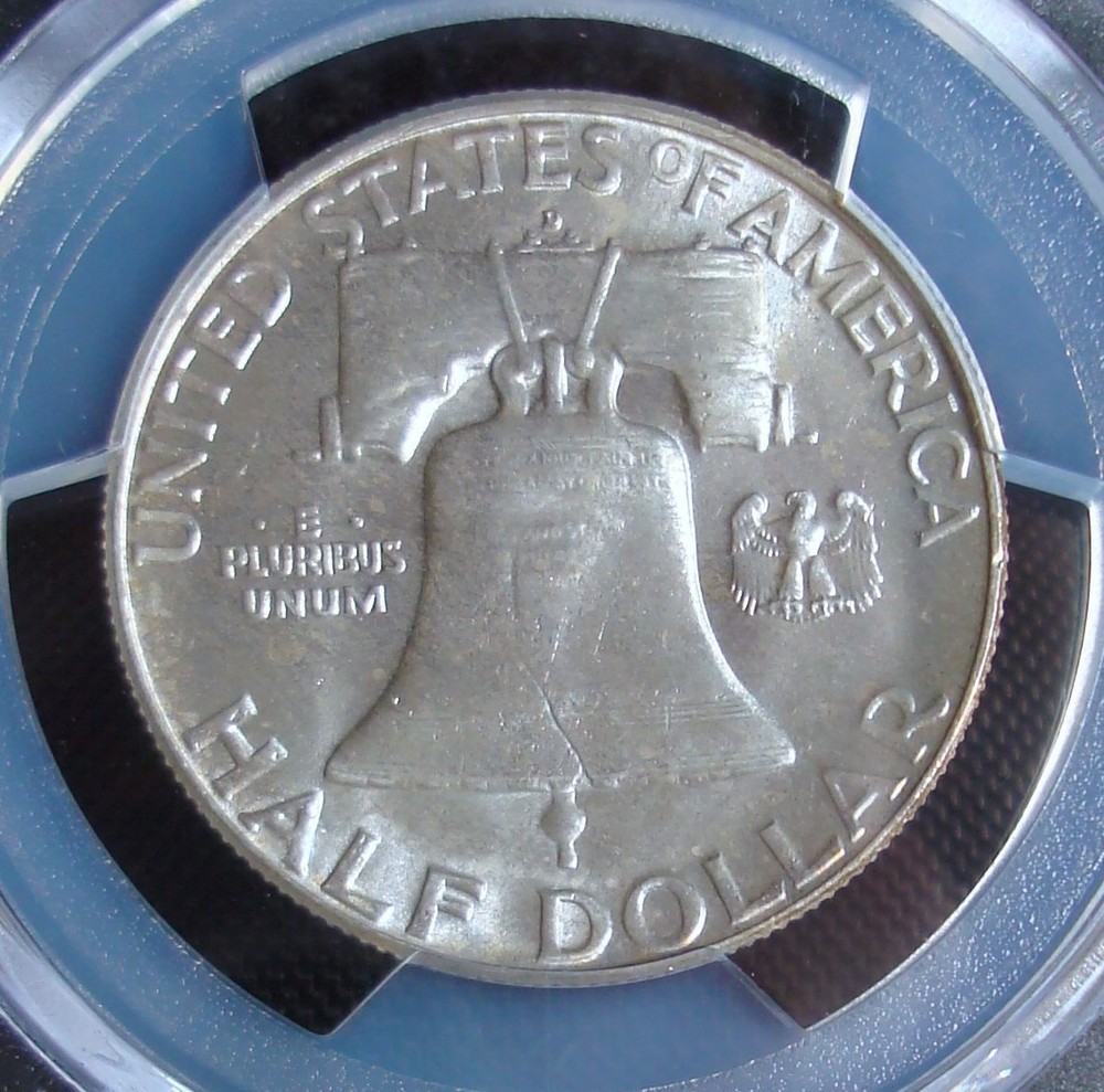 1962-D Franklin Silver Half Dollar - PCGS MS 66 - Gold Shield