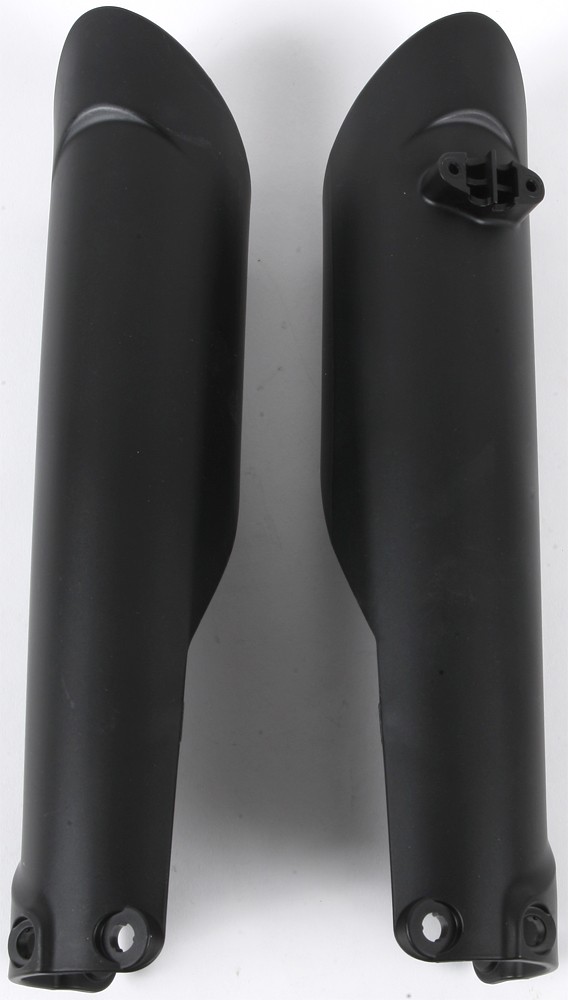 Acerbis Lower Fork Cover Set - Black - Plastic