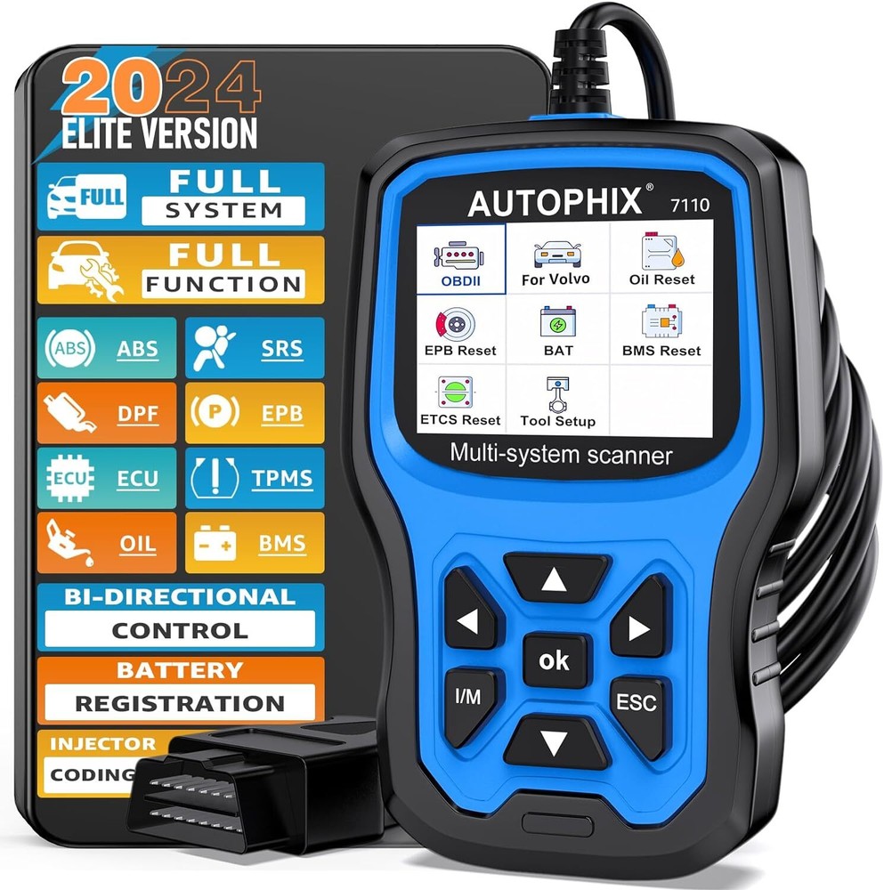 AUTOPHIX 7110 Full Systems Diagnostic Scan Tool Fit for Volvo Car Code Reader