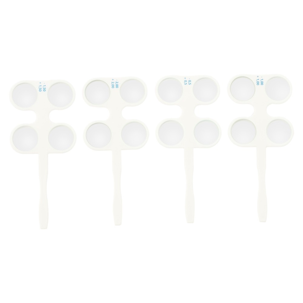 For Lens Confirmation Test Tools Optical Flipper Optometry Plastic Flip White