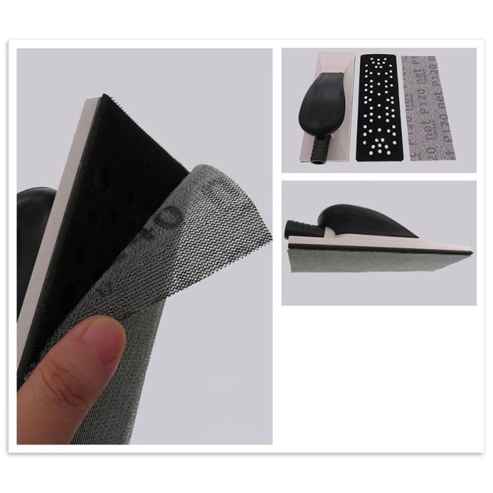 70*198mm Mesh Sandpaper Rectangular Dust Free Sanding Sheets Polish 80-320 Grit