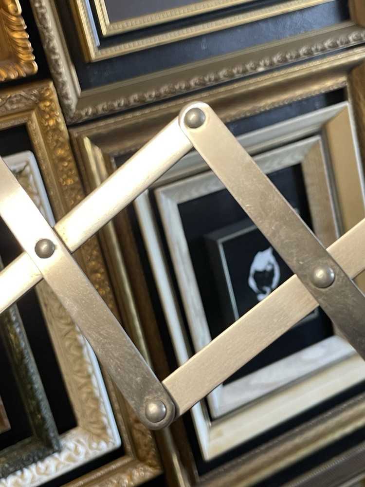Vintage IKEA Frack Mirror Extendable Magnifying Makeup Shaving Wall Mount