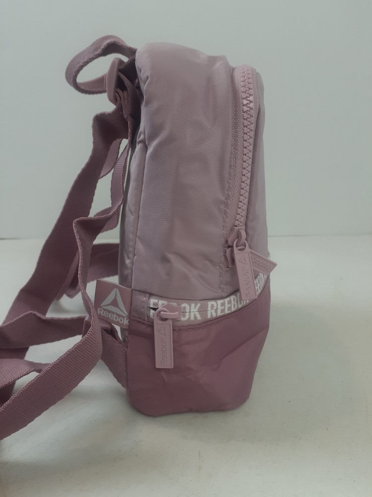 Reebok Mini Backpack Purse Adjustable Nylon Lavender 8x6.5x3 with Handle 426
