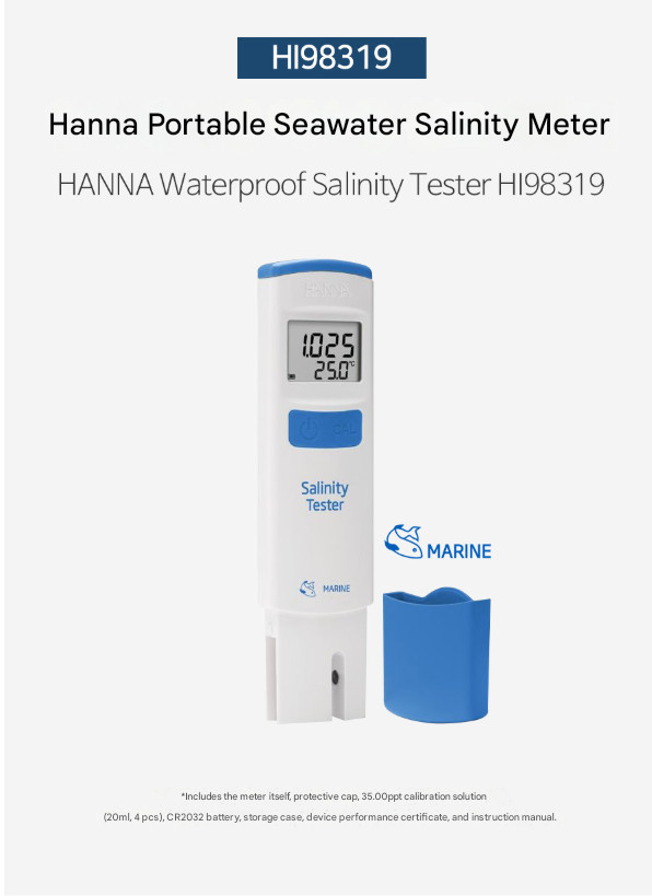 Filtertech HANNA Waterproof Salinity Tester HI98319