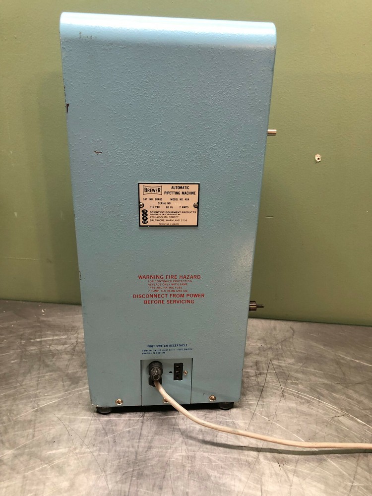 SEP Brewer Automatic Pippetting Machine Model 40A