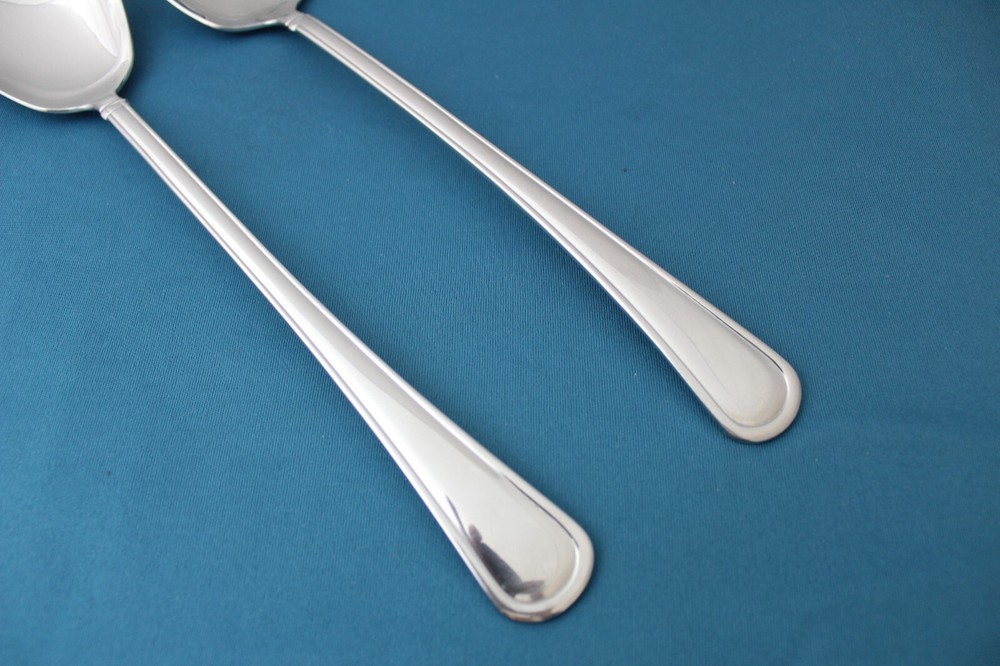 Reed & Barton Select MENDON Salad Serving (2pc Set) 18/10 China 12 1/2"