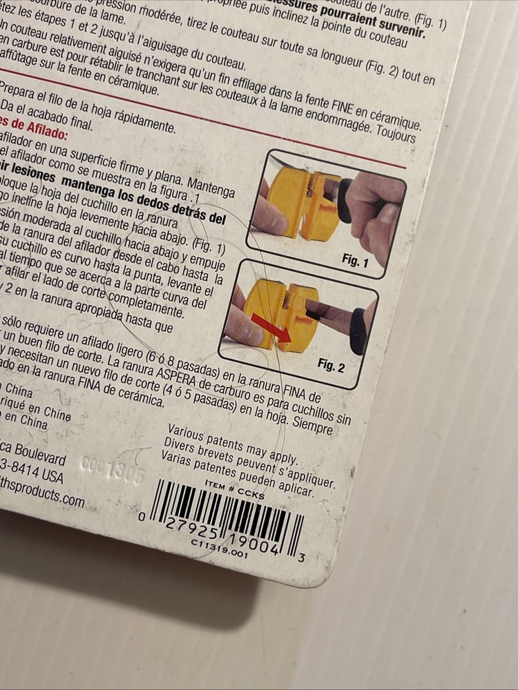 SMITH KNIFE SHARPENER 2 STEP NEW!!!