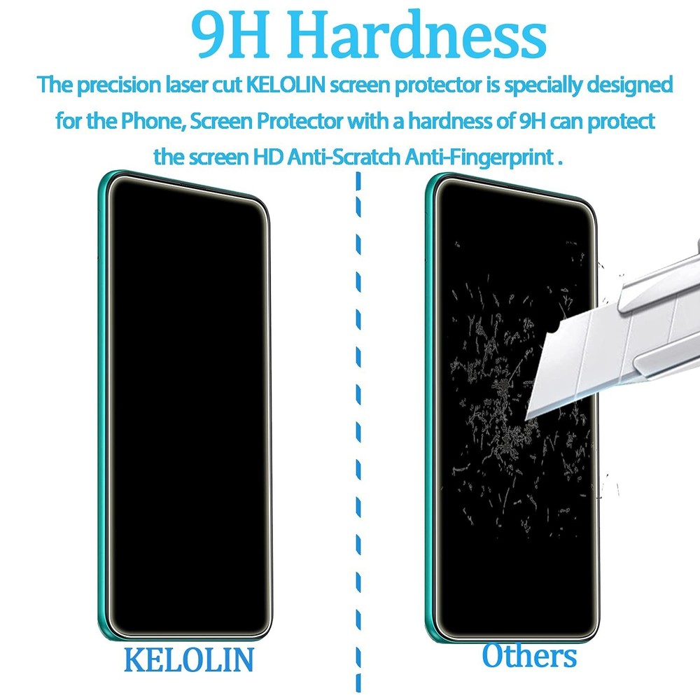 [3 Pack Screen Protector for Ulefone Note 11P (2021) Easy to Install, Anti-Sc...